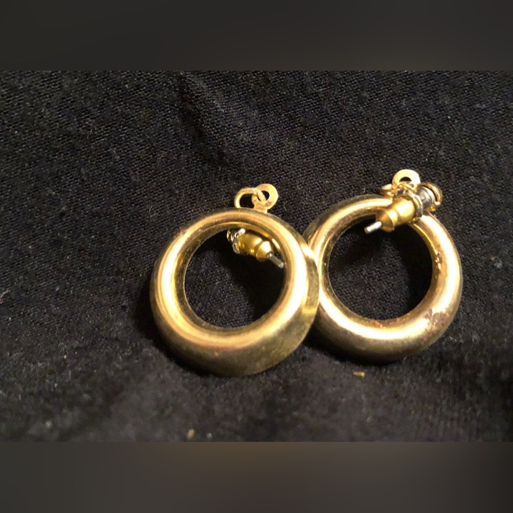 Elegant Gold Hoop Earrings